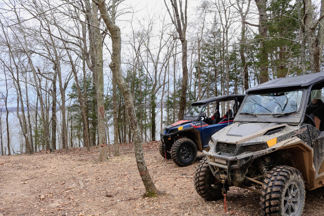 A UTV parked on Pine Belt timberland, the setting behind most Mississippi UTV insurance questions.